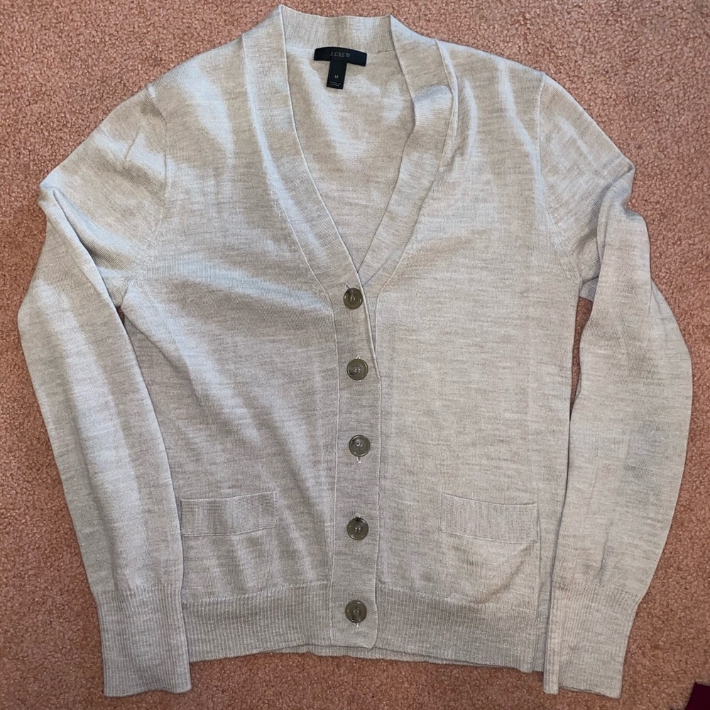 J Crew Boyfriend Cardigan